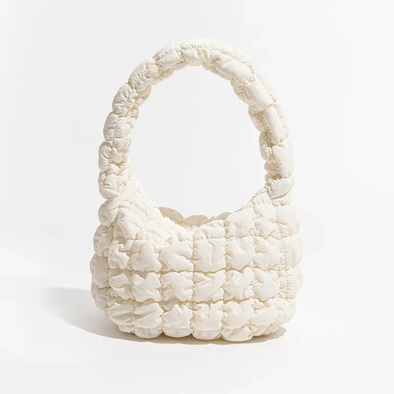 Y2K Fluffy Quilted Bag