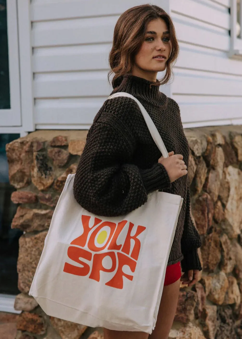 YOLK Tote Bag