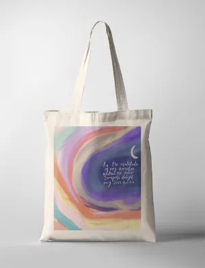 Your Comfort Delights My Soul {Tote Bag}